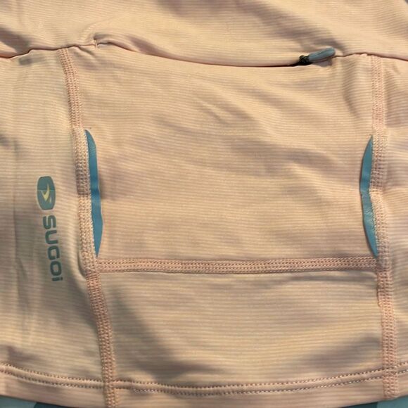 Sugoi Women's RPM Cycling Jersey Peach Fizz Knit L - Picture 5 of 12